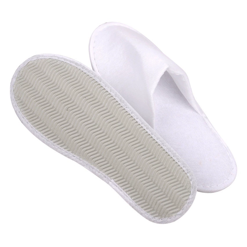 Одноразовые тапочки для отелей, гостевых домов и B&B, высококачественные тапочки из льна, хлопка с добавлением льна, кораллового флиса, ткани с начёсом, высококлассные, средние и недорогие тапочки.