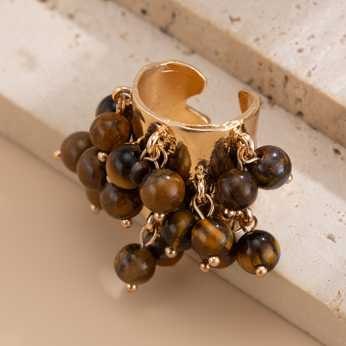 16g Weight Charm Rings Classification 1 Piece Quantity Holiday Occasion Alloy Material Geometric Pattern Women's Gender Plating Design Streetwear Style Streetwear Geometric Arylic Alloy Plating Women's Charm Rings 25