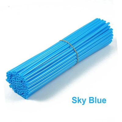 decorative wheel spoke sleeve mountain | Motorcycle Safety Supplies - light-blue