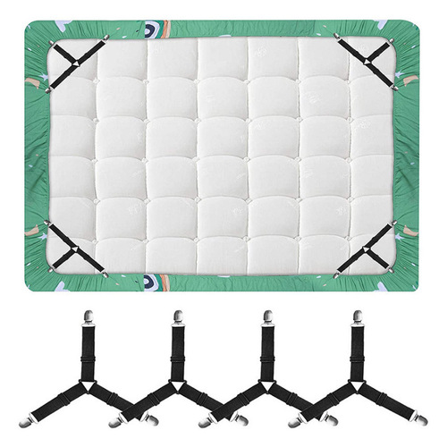 Adjustable Sheet and Blanket Fixator, Tablecloth Sofa Cover Sheet Fastener, Tent Metal Bed Sheet Clips