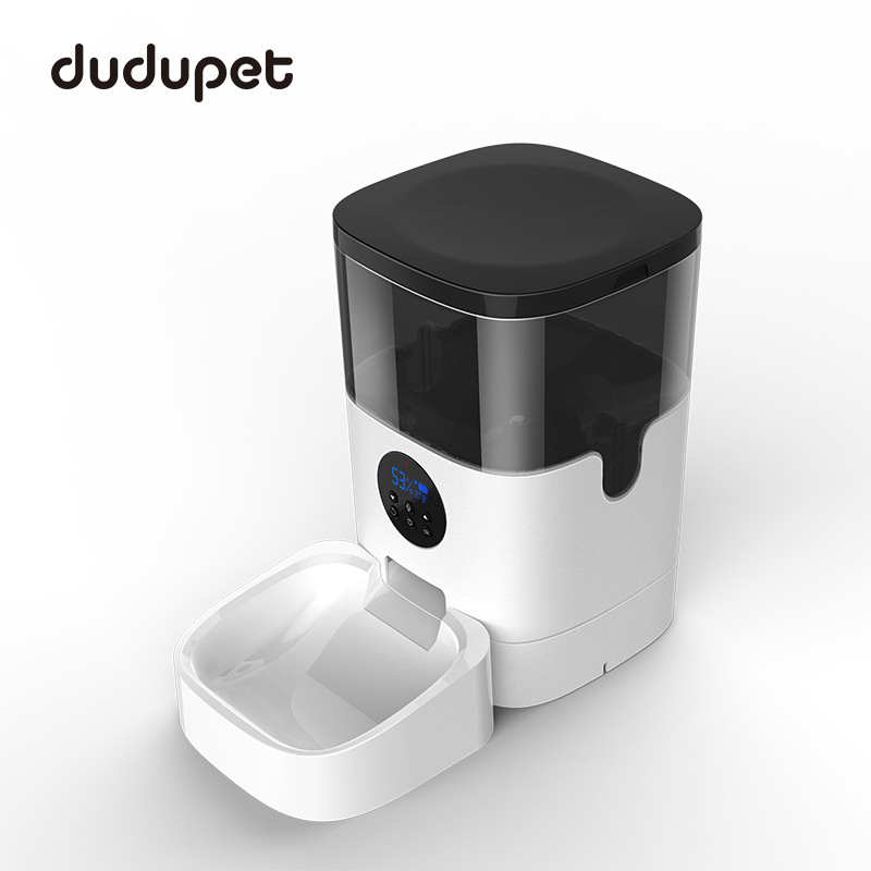 跨境供应智能喂食器宠物用品猫粮狗粮自动定时狗狗自助投食机猫碗