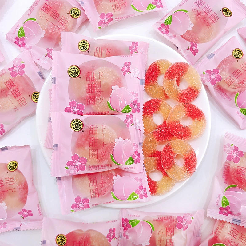 Бесплатная доставка Xu Fuji сэндвиджированная маршмеллоу фруктовый вкус пространственный роман десерт конфеты, свадебные конфеты закуски, конфеты конфеты новогодние товары оптом