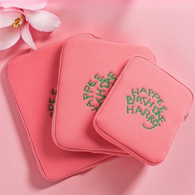New 11 "13" 15 "South Korea Hot Harry Potter Hagrid Cake Pink iPad Sleeve Sleeve