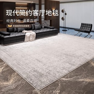 地毯客厅意式极简轻奢高级感现代简约防水免洗家用地毯卧室地垫-阿里巴巴