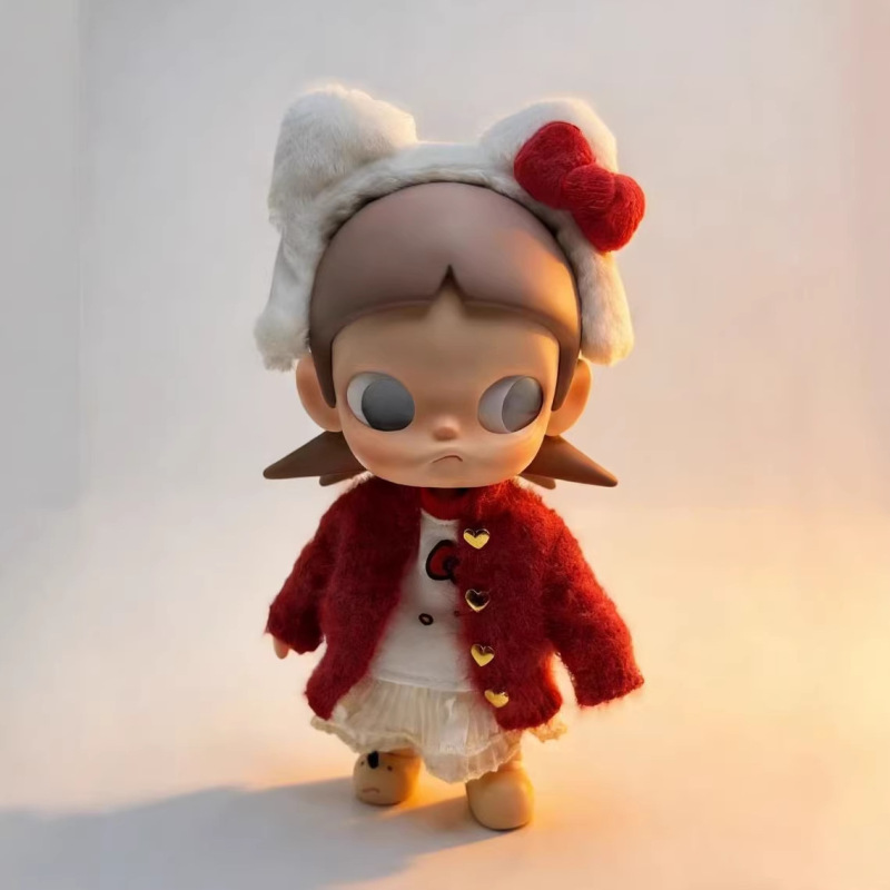 Zsiga Doll Clothes Gazi Sister Heart-Shaped Metal Accessories Sweater Dreamy Place Casual Accessories 1/8 Movable Doll 17cm