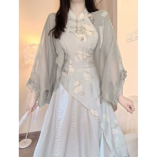 Cheongsam sleevless