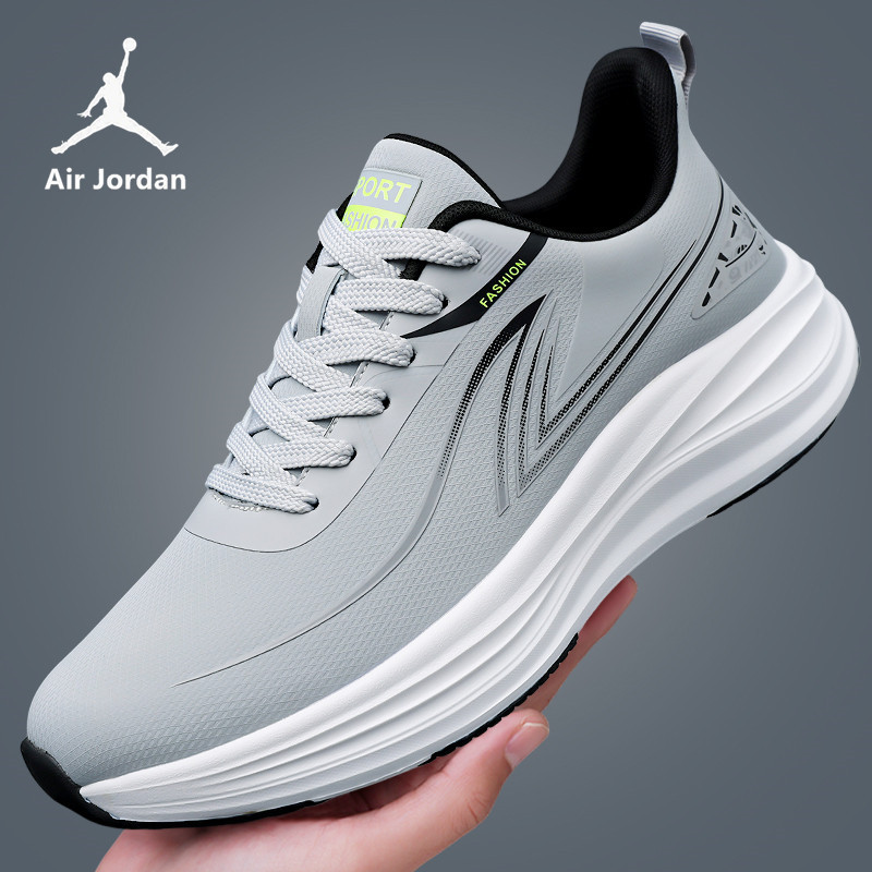 Jordan men's sneakers, autumn leather waterproof lightweight shock-absorbing soft-soled running shoes, men's casual shoes Jordan men's sneakers, autumn leather waterproof lightweight shock-absorbing soft-soled running shoes, men's casual shoes