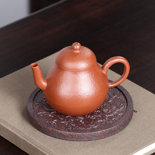 Yixing handmade purple clay teapot, Kowloon bigan, kungfu tea set, tea ceremony accessories, pot cushion, teapot, wholesale