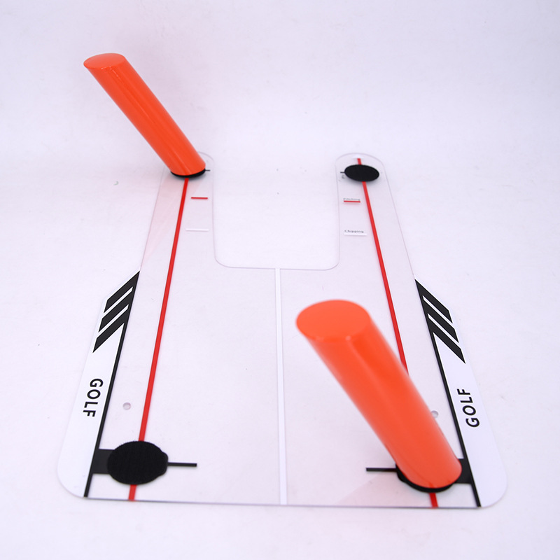 FUENTE Fábrica al por mayor Golf Swing Trainer ajustable ángulo putter corrector entrenador de golf