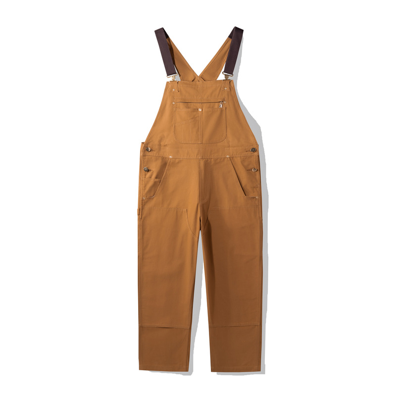 Carhartt 102776卡哈特主线美式重磅帆布背带裤男宽松宽松工装裤|undefined