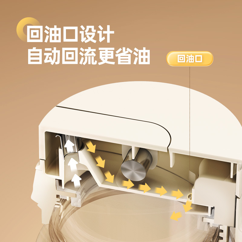 Botella de aceite de vidrio para cocina, botella de aceite doméstica, recipiente de aceite de gran capacidad, botella de condimento de aceite de vinagre, botella de condimento de aceite a prueba de fugas, botella de aceite de vinagre