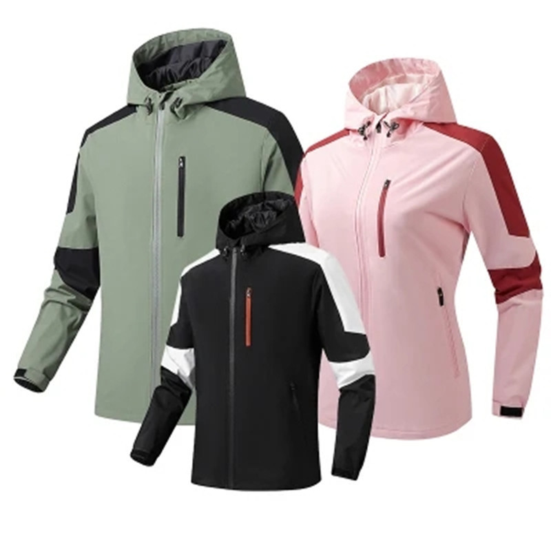 Popular parent-child jacket men's windproof waterproof spring and autumn jacket couple's soft shell jacket girls' campus clothes