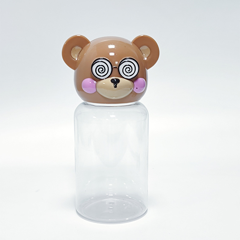 PETE500ml安全盖防盗盖透明口服固体胶囊糖果瓶高档保健品塑料瓶