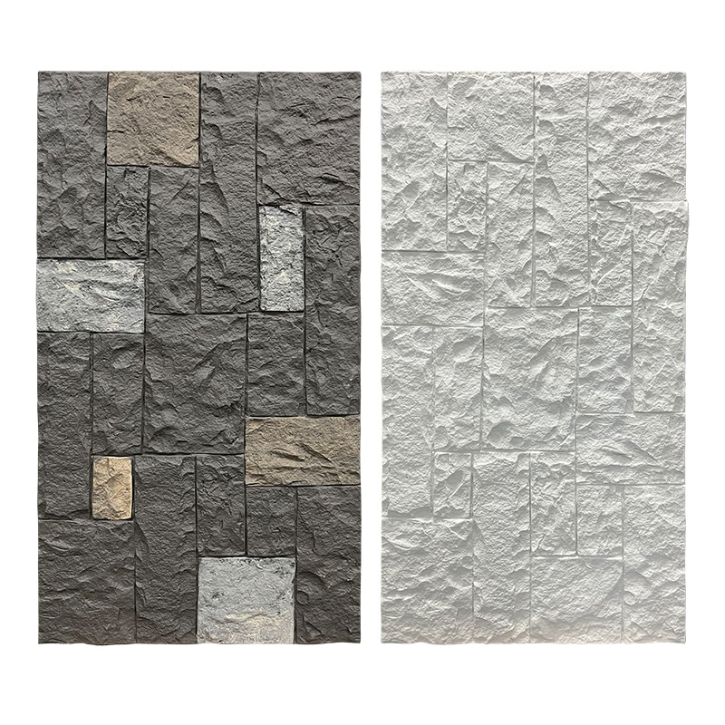 PU Castle Stone City Wall Stone Simulation Stone Imitation Stone Panel decorativo Piedra cultural ligera Ladrillo de pared exterior Ladrillo de pared