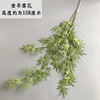 Light green flower material wedding simulation flower wedding hall ceiling flower interchanging road decorative plastic fake flower artificial flowers