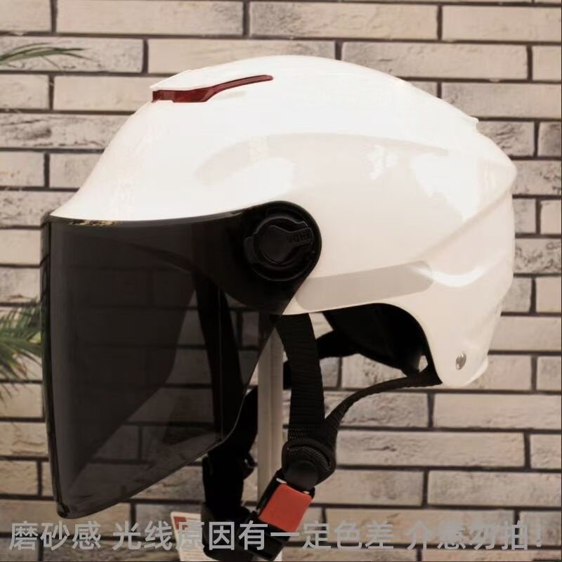 National standard safety helmet 312, summer sun protection, suitable for all seasons, unisex safety helmet, original electric vehicle motorcycle half helmet