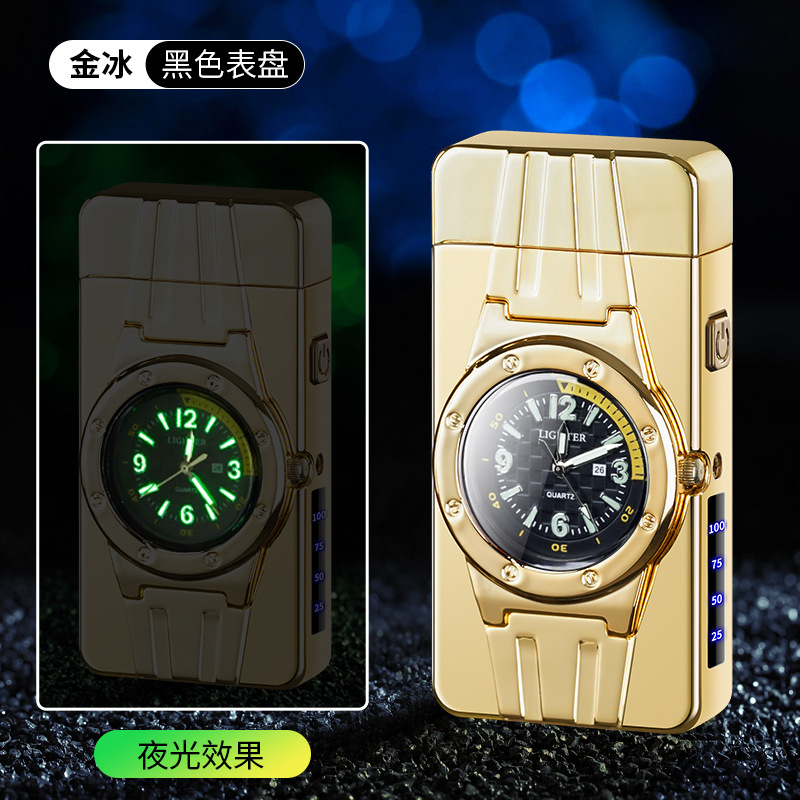 골든 아이스 블랙 다이얼