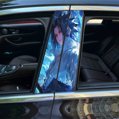 window B pillar protective film black — Body sticker - sasuke-main-and-co-pilot-1-pair