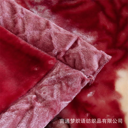 New Racerback Student Blanket Double Layer Thick Winter Fleece Blanket Direct Manufacturer Wholesale Retail