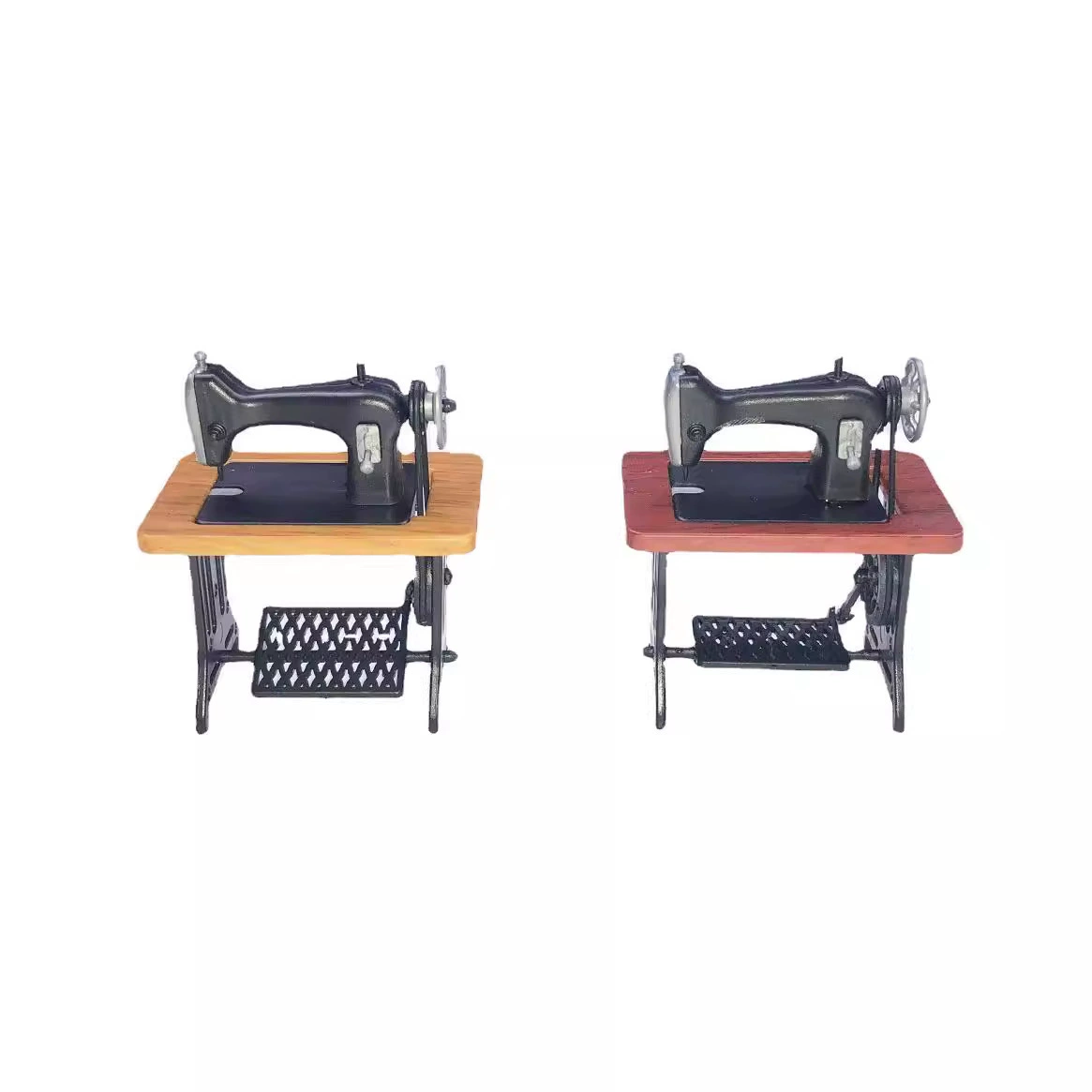 Миниатюрная модель швейной машинки для кукольного домика 1:12, искусственная миниатюрная модель игрушки