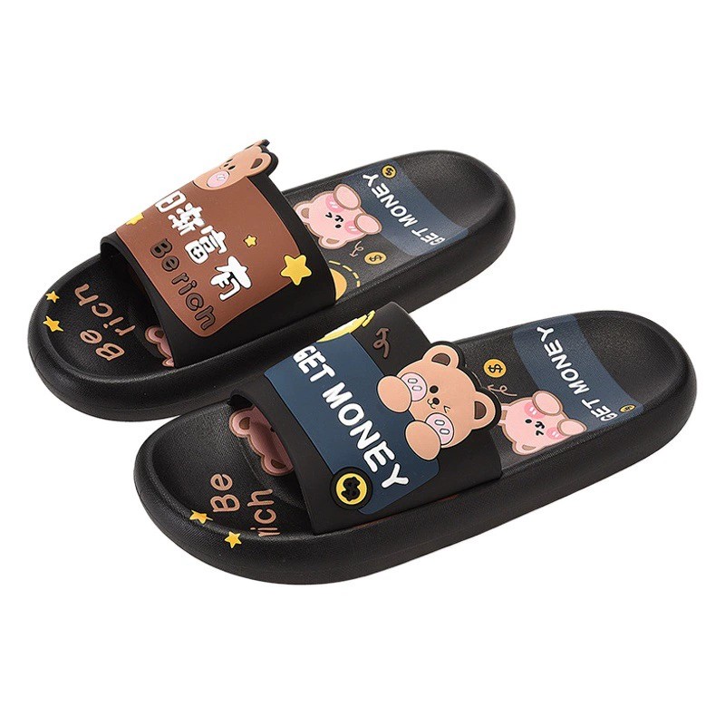 Женские летние тапочки, милые домашние тапочки для дома, нескользящие тапочки для купания для девочек, летние тапочки для студенток общежития