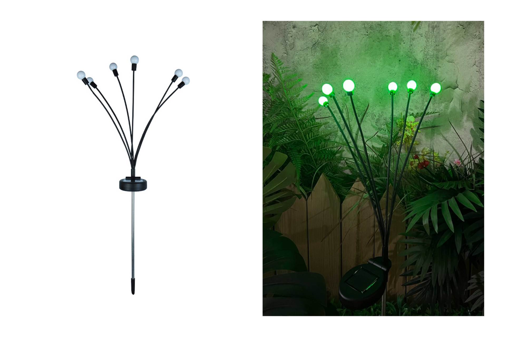 Lámpara de luciérnaga solar atmósfera al aire libre patio césped creativo plug-in lámpara de jardín decoración de jardín lámpara de paisaje