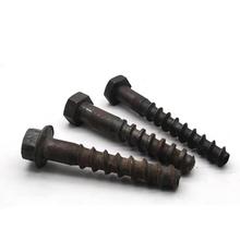 手工锻打螺旋道钉 铁路矿用连接配件 使用寿命长