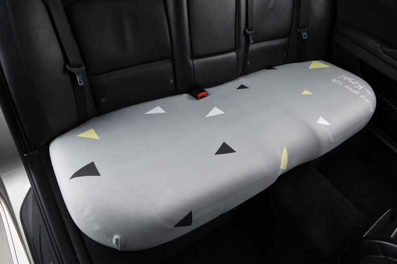 Elastic universal car seat cover, rear split-type waterproof seat cushion cover, backrest cover, headrest cover, simple elastic design