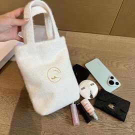 2024xiao香圣诞限定N5香水赠礼毛绒手提包小托特便携