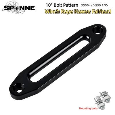 Kempinq və səyahət Rope Holder, Rope Stopper Accessories - type-a-black-254mm-aluminum-guide-port