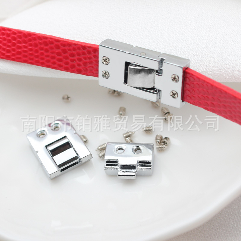合金双节扣 个性小型皮带扣表扣 diy手带 颈带双向调节扣皮绳配件