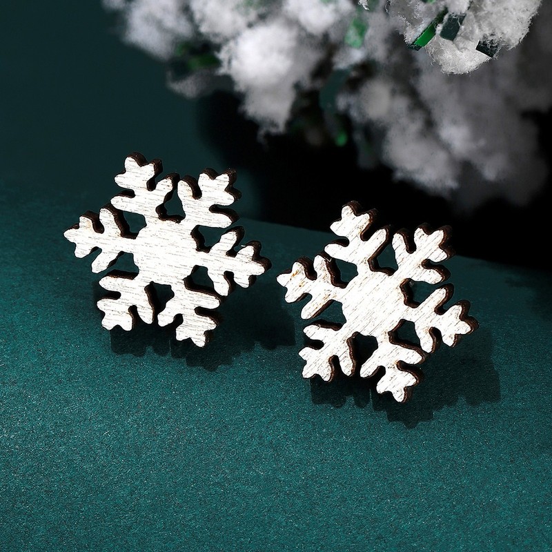 欧米の木のクリスマスのピアスの雪の靴のクリスマスツリーのイヤリングの女性の漫画の小さいクリスマスの靴下のピアスのプレゼント|undefined