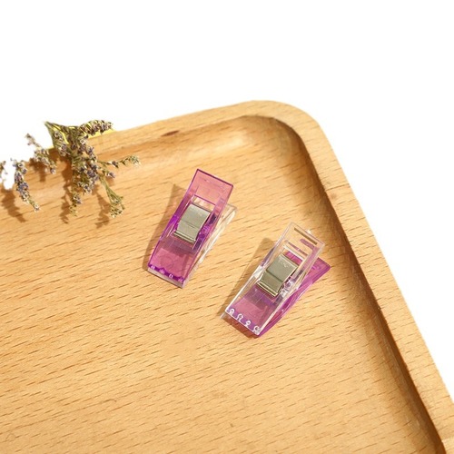 Colorful Japanese edge banding scissors, axe-type scissors, patchwork sewing clips, fixed positioning clips, plastic small clips, cross-border best seller