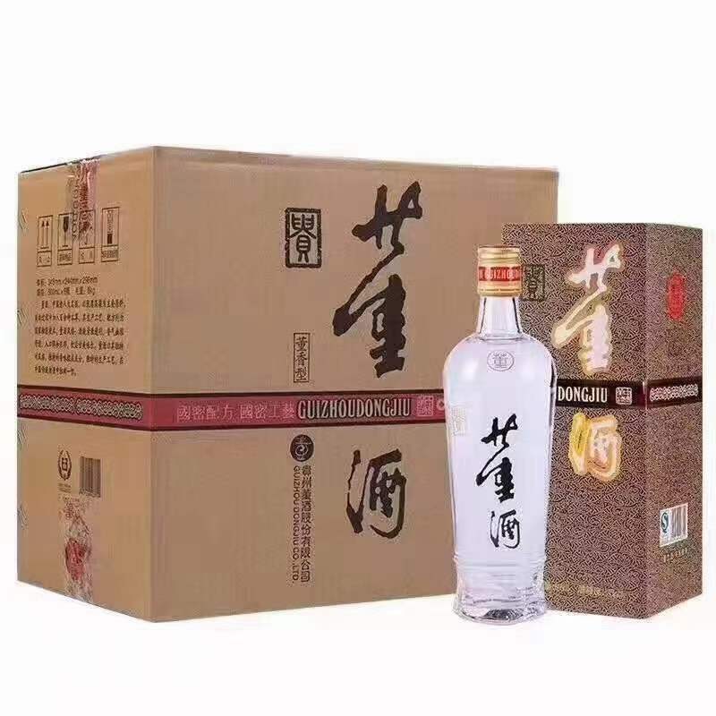 董.酒老贵董54度董香型白酒500ml*6礼盒装纯粮酒批发白酒批发