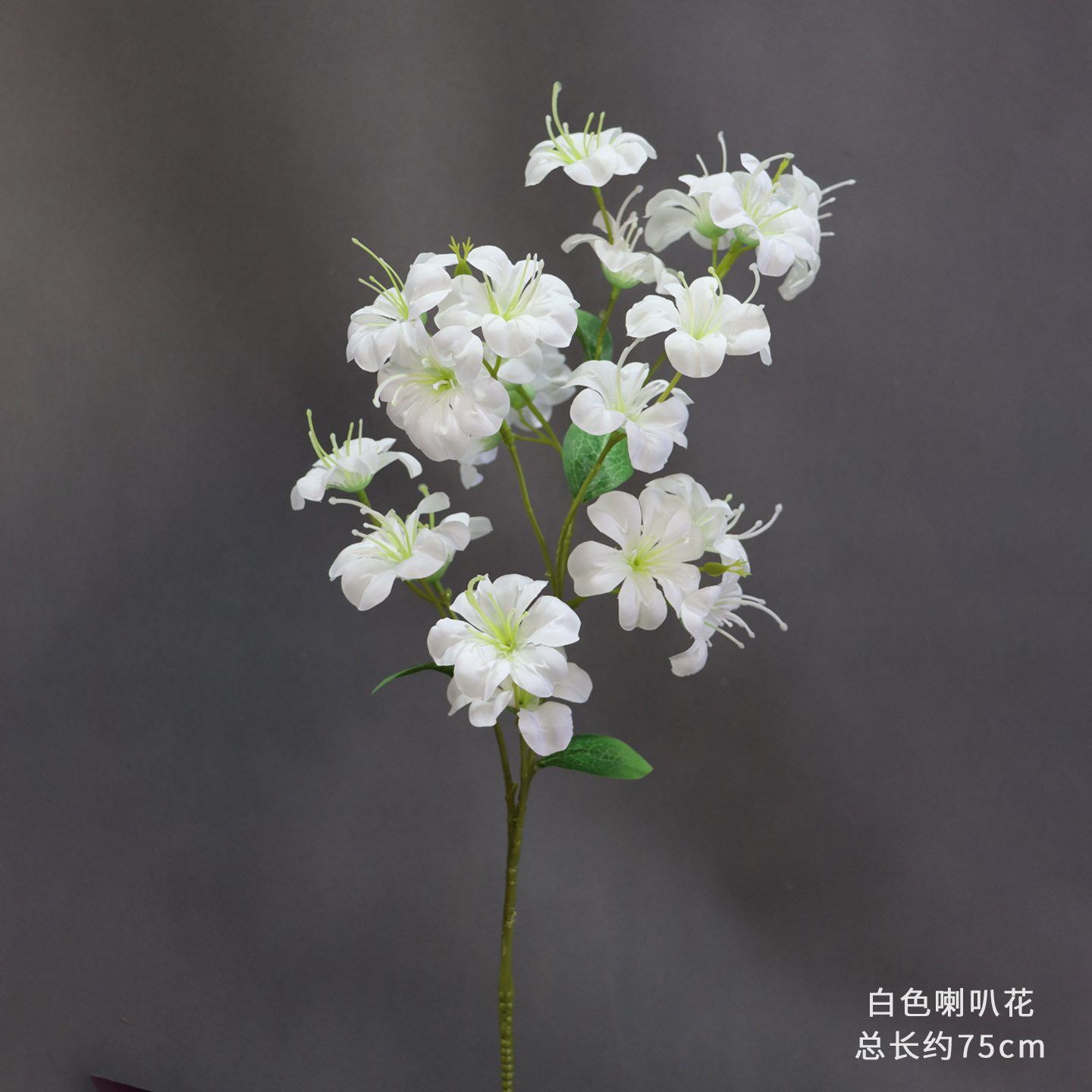 Material de flor de boda blanco brumoso artificial Misty Wedding Hall decoración camino plomo arreglo de flores techo flor artificial Flor de plástico
