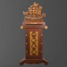 一帆风顺帆船落大摆件树脂工艺品公司大厅装饰品送礼乔迁开业礼品