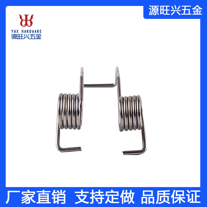 厦门厂家供应批发电子不锈钢双扭弹簧 扭转弹簧跨境外贸