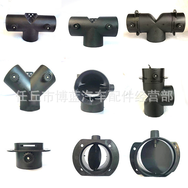 Parking Car Wood Heating Heater Valve Three-Way High Temperature Resistant Pipe Switch Gate Car Modification Parts Manufacturer Accessories