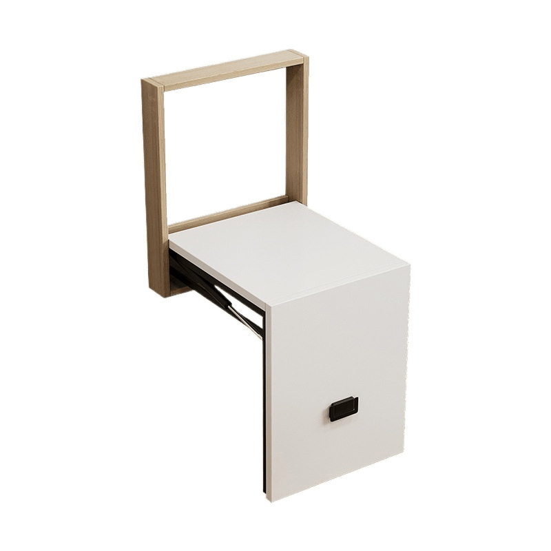 Simple shoe stool folding stool porch hidden wall hanging wall…