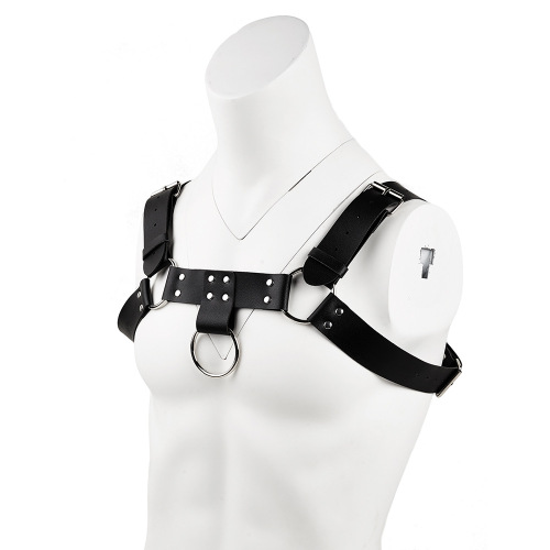 Manufacturer wholesale nightclub men's erotic bondage leather alternative bondage SM props supplies male slave wear toys