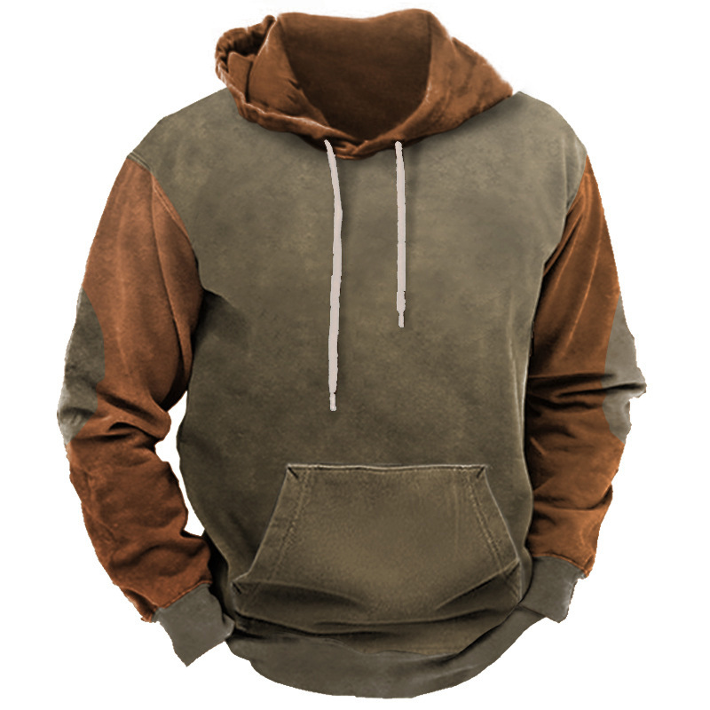 New 3d sweater digital printing men's street sports fashion trend Hoodie_voghion.com
