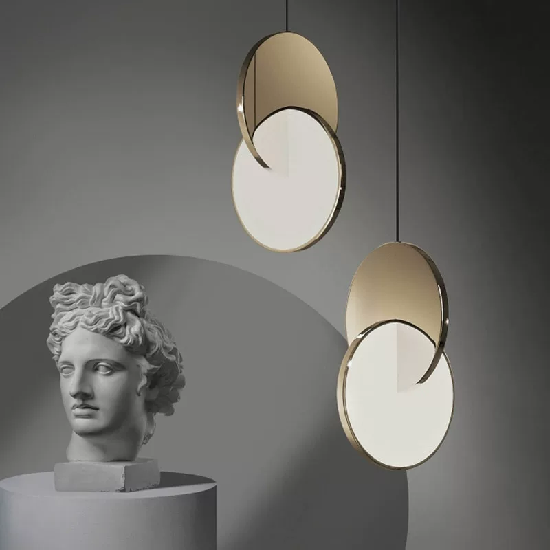 Modern ceiling lamp, design bar lights for bed for living room, light luxury style