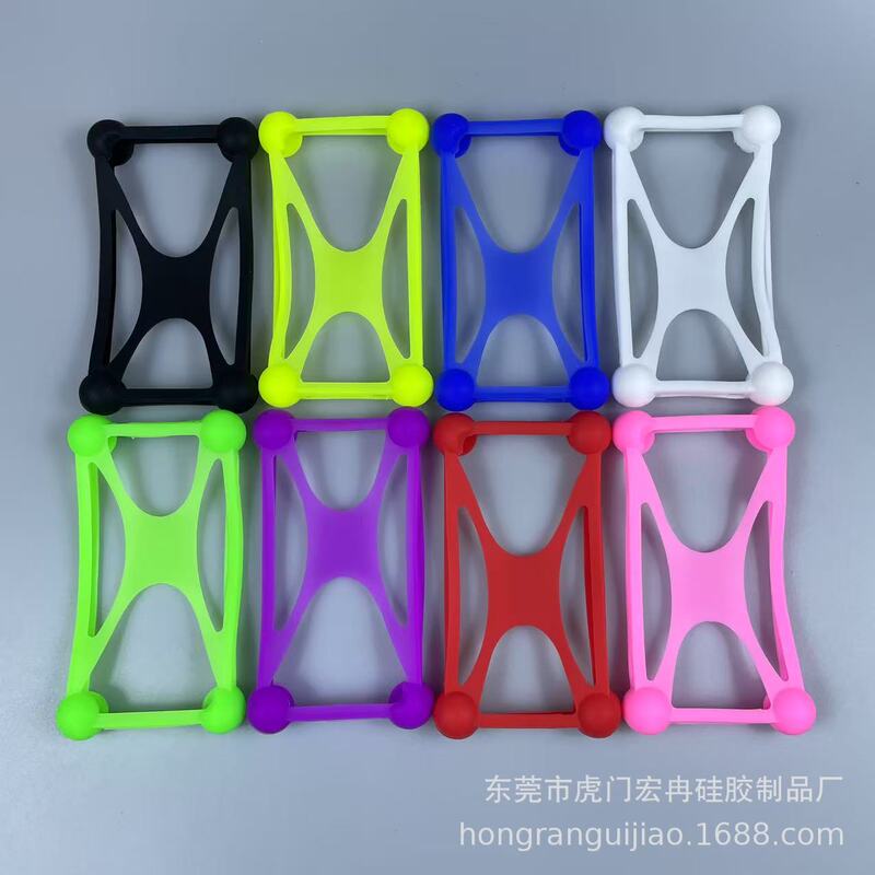 Dongguan factory direct silicone cartoon daily universal four ball anti-fall mobile phone case universal cute waterproof