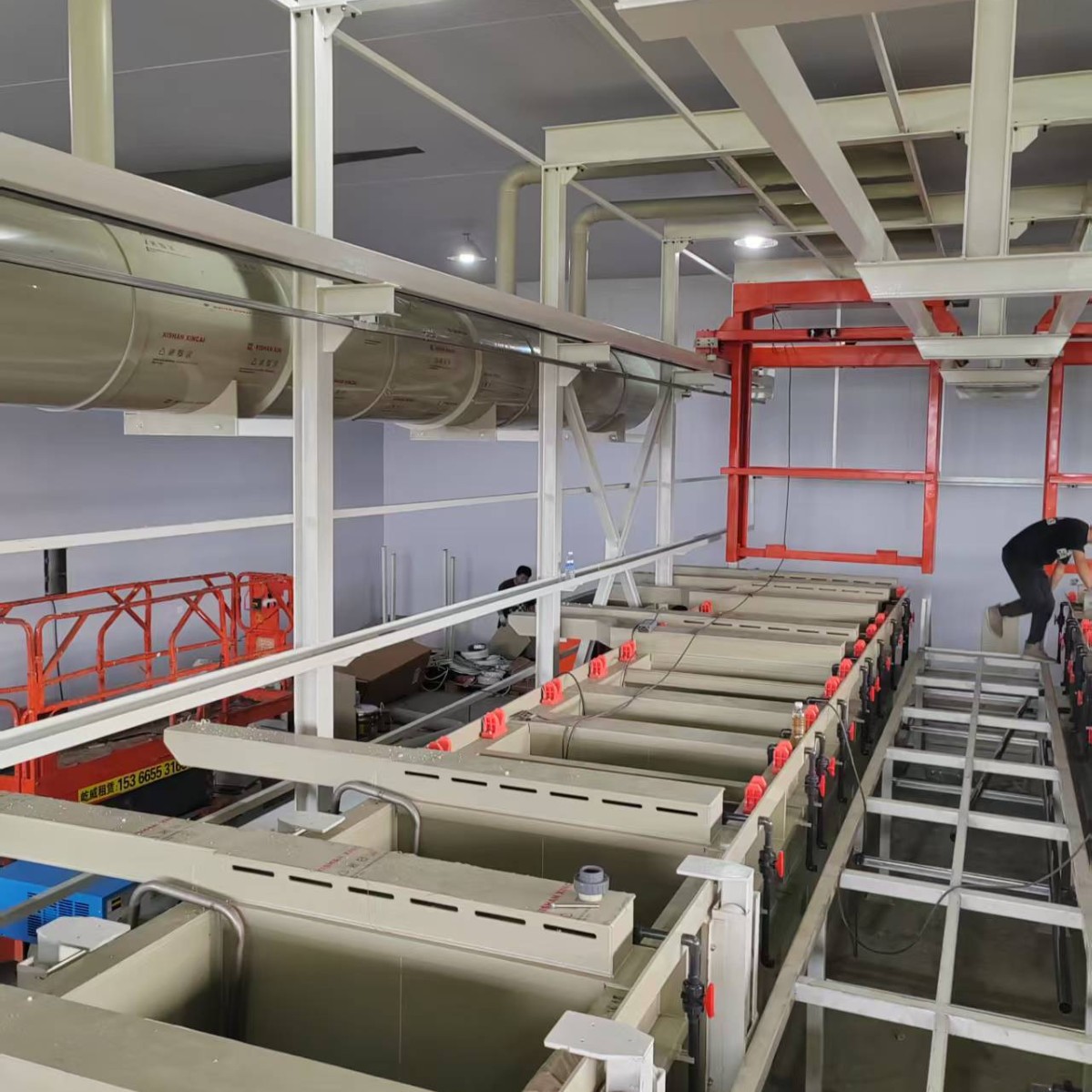 全自动连续式镀银镀镍镀锡镀铬镀锌滚镀挂镀电镀设备生产线