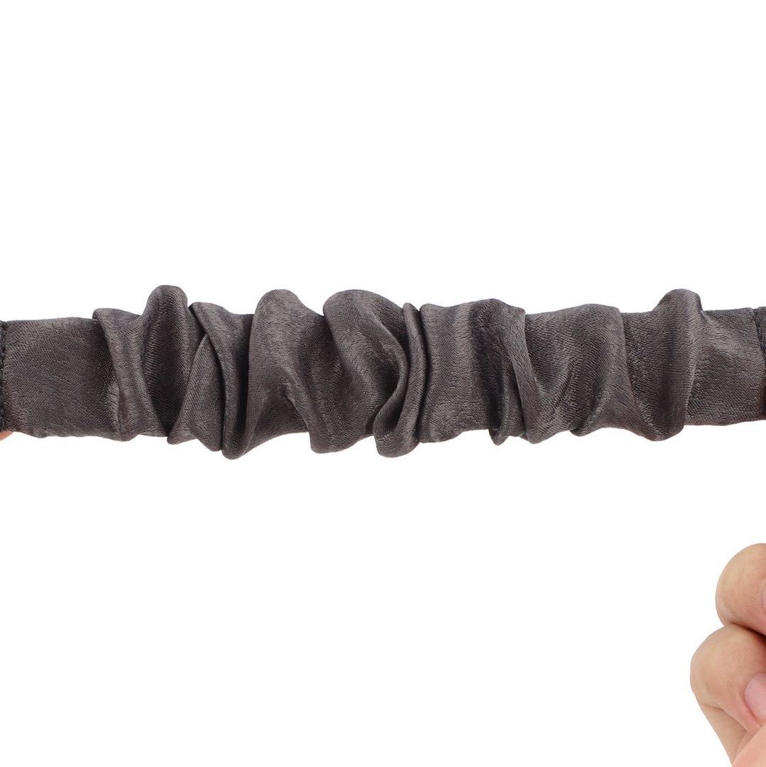 Adecuado para Fitbit Versa3 correa de intestino grueso poliéster elástico tela impresa banda de pelo correa elástica