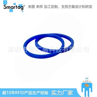 Special Waterproof Rfid Card for Inspection 67mm Blue Abs Uhf Tag I-Code X Chip Factory Direct Supply