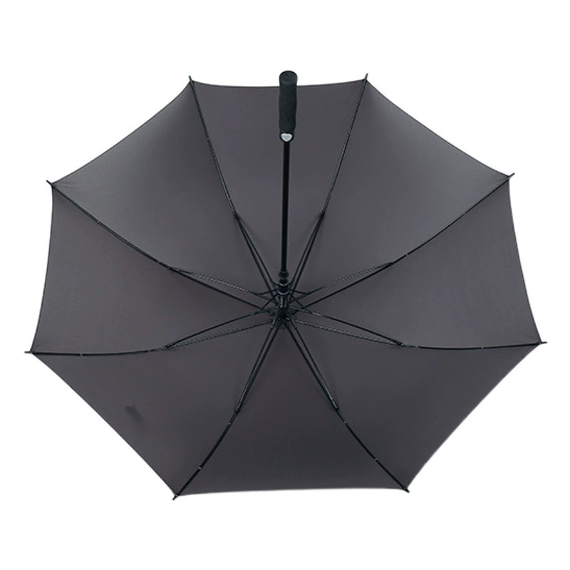 Волокно 27inch зонтик для гольфа, очень большой, с длинной ручкой, автоматический зонт, стильный мужской VIP-велосипедный зонт на заказ