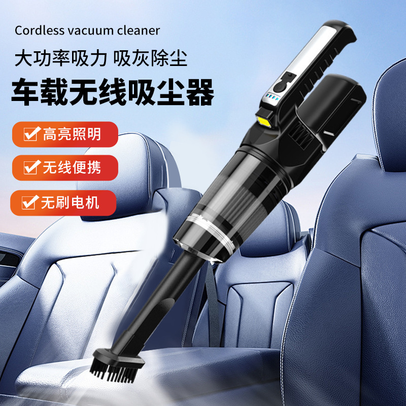 Wireless handheld small vacuum cleaner for home use with light…