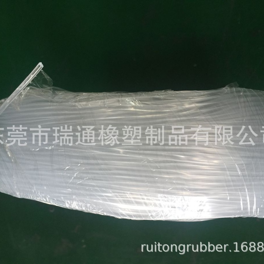 厂家批量供应高透明PU实心条TPU胶绳聚氨酯绳子 LED灯带发光光纤