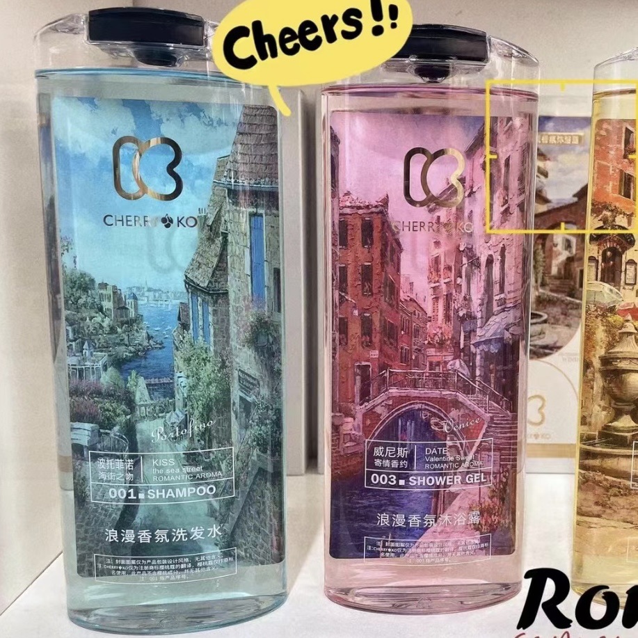 벚꽃 코코아 유화 블루 샴푸 360ml